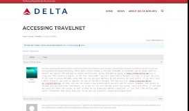 
							         Accessing TravelNet – Delta Non-Rev								  
							    