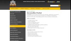 
							         AccessRio Portal | Admissions - Rio Hondo College								  
							    