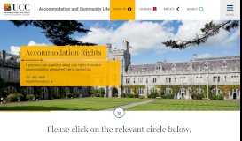 
							         Accommodation Advice | University College Cork - UCC								  
							    