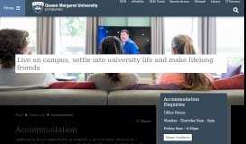 
							         Accommodation | Campus Life | Queen Margaret University								  
							    