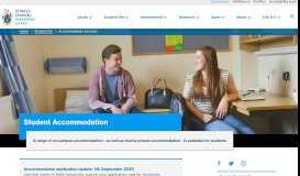 
							         Accommodation for St Mary's students - St Mary's University								  
							    