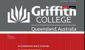 
							         Accommodation - Griffith University								  
							    