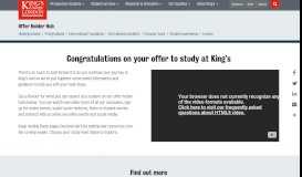 
							         Accommodation | King's College London								  
							    
