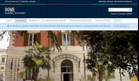 
							         Accommodation | Programs| Facilities | Rome Global Gateway ...								  
							    