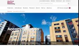 
							         Accommodation | Sheffield Hallam University								  
							    