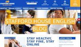 
							         Accommodation - Stafford House Blog								  
							    