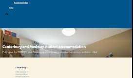 
							         Accommodation - University of Kent - University of Kent								  
							    