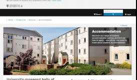 
							         Accommodation - University of Plymouth								  
							    