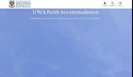 
							         Accommodation - UWA Future Students - The University of Western ...								  
							    