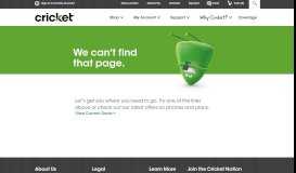 
							         Account Credit | Pay Your Bill | Cricket - Cricket Wireless								  
							    