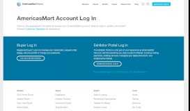 
							         Account Log In | AmericasMart Atlanta								  
							    