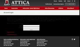
							         Account Login - Attica Consolidated School Corp								  
							    