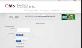 
							         Account Login - Department of Administrative Services								  
							    
