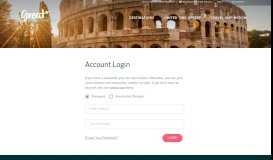 
							         Account Login - Great Value Vacations								  
							    