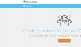
							         Account Management Software in ConnectWise Manage								  
							    