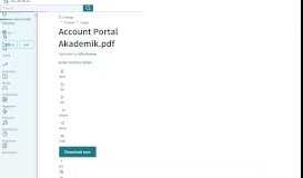 
							         Account Portal Akademik.pdf - Scribd								  
							    