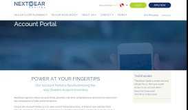 
							         account portal | NextGear Capital								  
							    