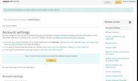 
							         Account settings - Amazon Seller Central - Amazon.com								  
							    