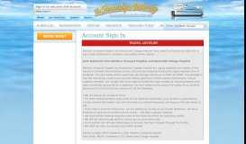 
							         Account Sign In - Steamship Authority								  
							    