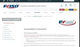 
							         Accountability & Assessment - Pflugerville ISD								  
							    
