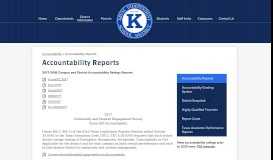 
							         Accountability - Krum Independent School District								  
							    