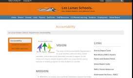 
							         Accountability - Los Lunas Schools								  
							    