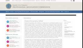 
							         Accountancy | Professional Regulation Commission								  
							    