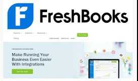
							         Accounting Software Add-Ons & Integration | FreshBooks								  
							    