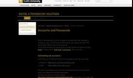 
							         Accounts and Passwords - Curtin Information Technology Services ...								  
							    