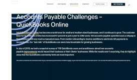 
							         Accounts Payable Challenges – QuickBooks Online | Tipalti								  
							    