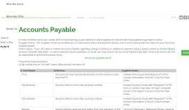 
							         Accounts Payable | NCR - NCR Corporation								  
							    