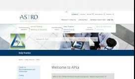 
							         Accreditation - American Society for Radiation Oncology (ASTRO ...								  
							    
