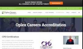 
							         Accreditation – Oplex Careers								  
							    
