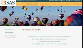 
							         Accreditation Portal - Independent Schools Association of the Southwest								  
							    
