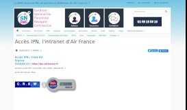 
							         Accès IPN, l'intranet d'Air France | SNPNC								  
							    