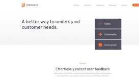 
							         Accumulate Collect feedback from everywhere ... - UserVoice								  
							    