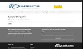 
							         A.C.E. Employee Portal - ACE Building Service								  
							    