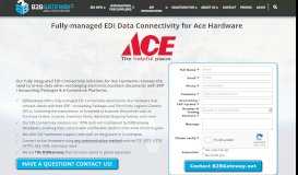 
							         Ace Hardware Fully-managed EDI | B2BGateway								  
							    