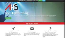 
							         Ace High Staffing								  
							    