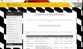 
							         Aceder Portal de Candidaturas - Candidatura | Portal MINFIN								  
							    
