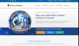 
							         Acellus Academy | Accredited Online School for Grades K-12 ...								  
							    