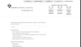 
							         ACH Launches New Patient Portal - Auburn Community Hospital								  
							    