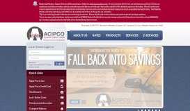 
							         ACIPCO Federal Credit Union - Home								  
							    
