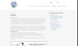 
							         ACISS | Law Enforcement Intelligence Units								  
							    