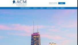 
							         ACM Community Management: Property Management Chicago								  
							    