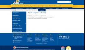 
							         ACM Digital Library - Angelo State University								  
							    