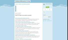 
							         Acme employees mio account - CuthbertWheaton's blog - TypePad								  
							    