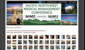 
							         ACMPE CE Credit - PNW MGMA Conference - Powered by AMO								  
							    