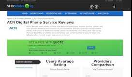 
							         ACN Digital Phone Service - 8 Reviews | VoipReview								  
							    