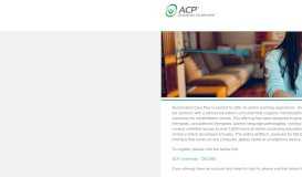 
							         ACP University | ACP - Accelerated Care Plus								  
							    
